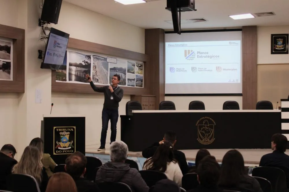 Prefeitura de Itapema realiza a 2ª Audiência Pública dos Planos Estratégicos